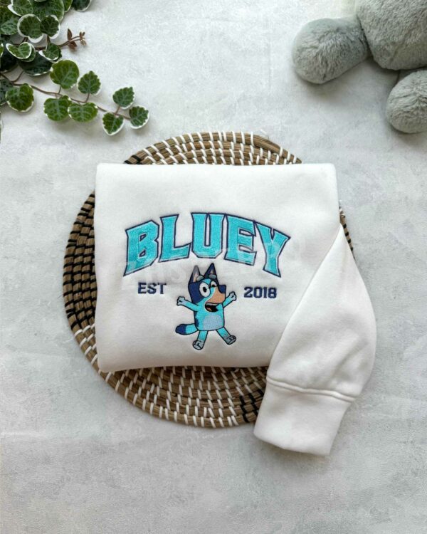 Bluey and Friends – Embroidered Sweatshirt