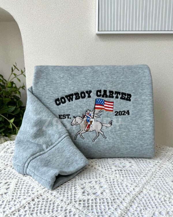 Cowboy Carter Beyoncé – Embroidered Sweatshirt