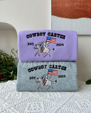 Cowboy Carter Beyoncé – Embroidered Sweatshirt