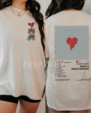 Kanye Heartbreak 2 sides  – Shirt