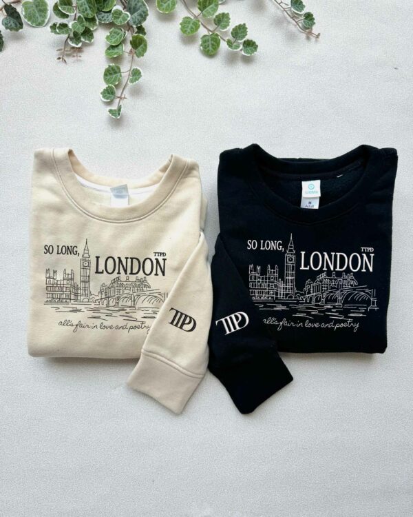 So Long, London TTPD – Embroidered Sweatshirt