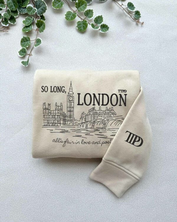 So Long, London TTPD – Embroidered Sweatshirt