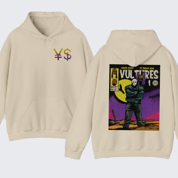 Kanye x Ty Dolla $ign Vultures 2 sides  – Shirt