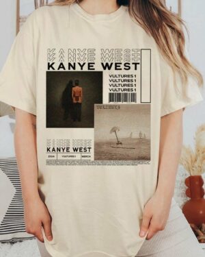 Kanye x Ty Dolla $ign Vultures 2 sides  – Shirt