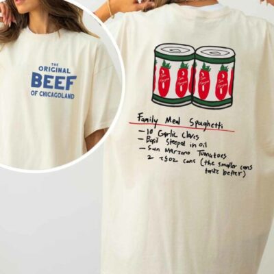 The Bear Spaghetti 2 Cans Recipe – Shirt
