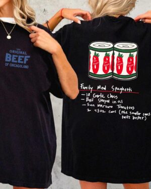 The Bear Spaghetti 2 Cans Recipe – Shirt