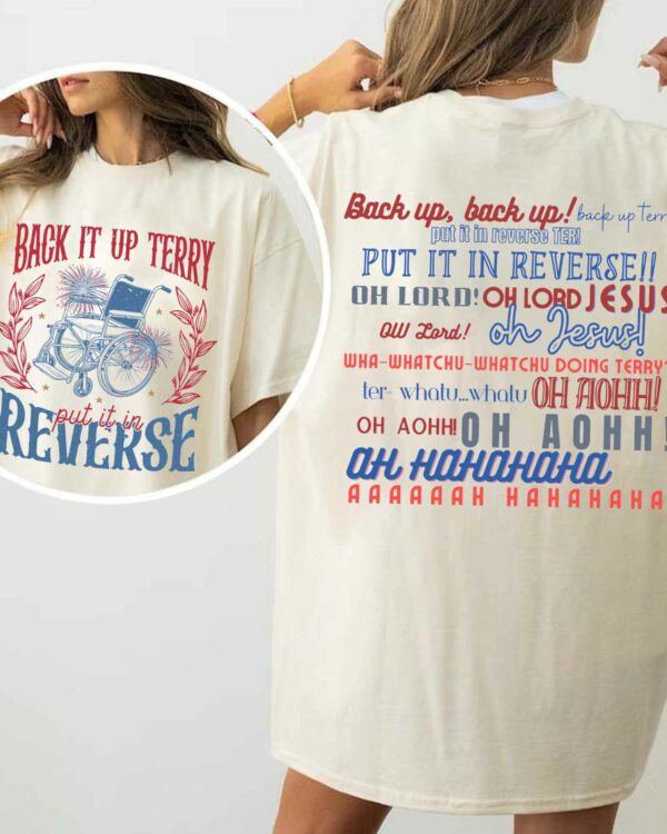 Back Up Terry 4th Of July – Shirt