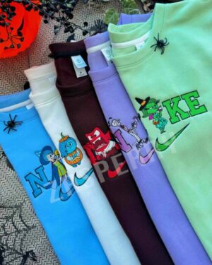 Inside Out Halloween- Embroidered Sweatshirt