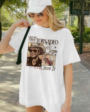 Not My First Tornadeo (Twisters) – Shirt