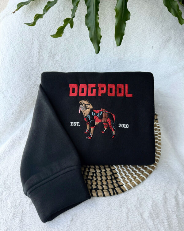 Deadpool and Dog Pool Full Version – Embroidered Sweatshirt