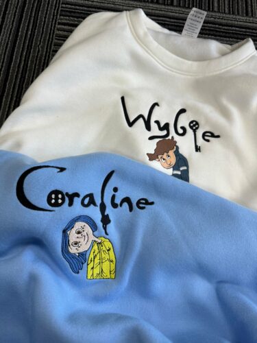 Coraline & Wybie - Embroidered Sweatshirt photo review