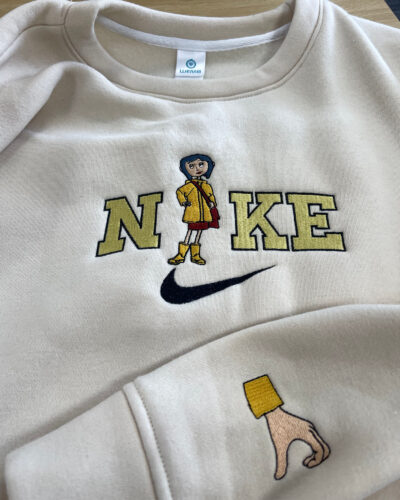 Coraline & Wybie Ver 2- Embroidered Youth Sweatshirt photo review