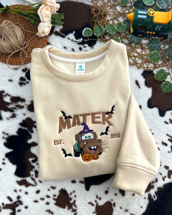 Halloween McQueen & Sally & Matter Cars – Embroidered Sweatshirt