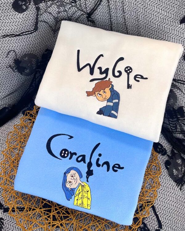 Coraline & Wybie – Embroidered Sweatshirt