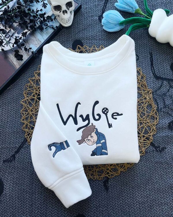 Coraline & Wybie – Embroidered Youth Sweatshirt