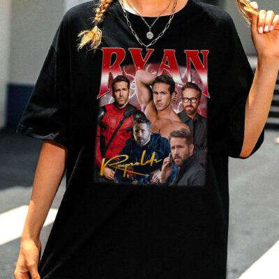 Vintage 90s Ryan Reynold Deadpool – Shirt
