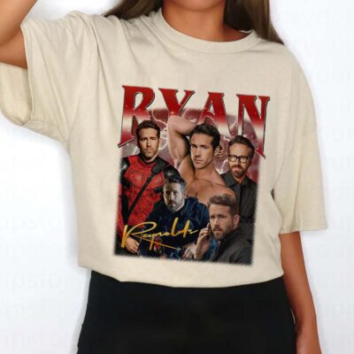 Vintage 90s Ryan Reynold Deadpool – Shirt