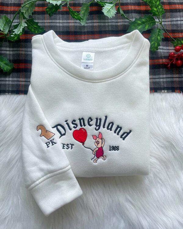 Classic Winnie the Pooh Characters – Embroidered Youth Sweatshirt