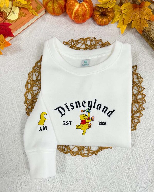 Classic Winnie the Pooh Characters – Embroidered Youth Sweatshirt