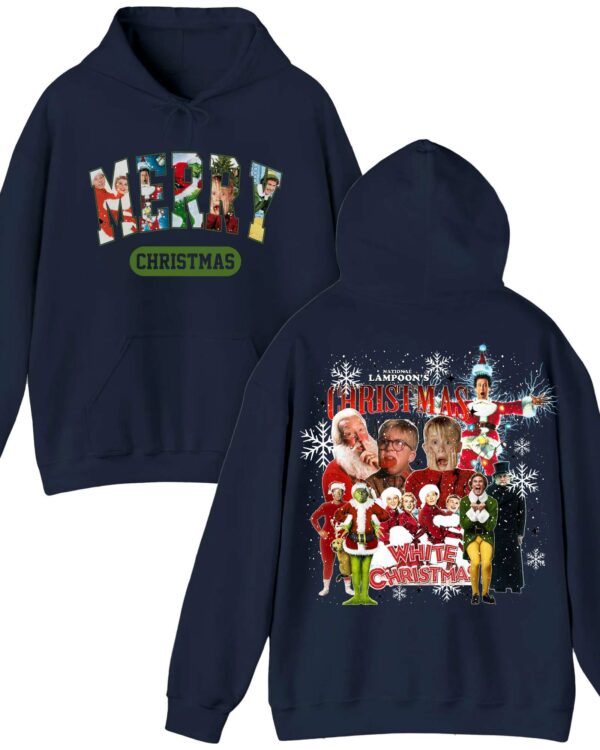 Merry Christmas Iconic 90s Christmas Movies  –  Sweatshirt