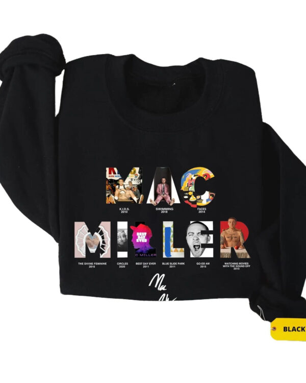 Mac Miller Words Sign –  Sweatshirt