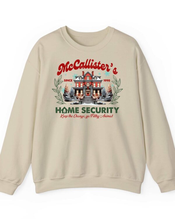 McCallister’s Home Security Home Alone –  Christmas Sweatshirt