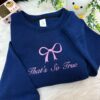 Pink & Green Magic (Wicked) – Embroidered Youth Sweatshirt