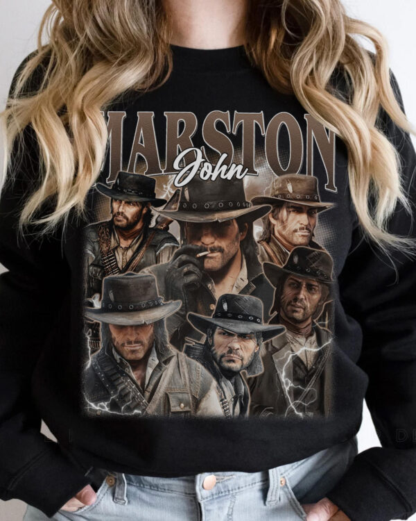 Vintage John Marston Red Dead Redemption 2 – Shirt