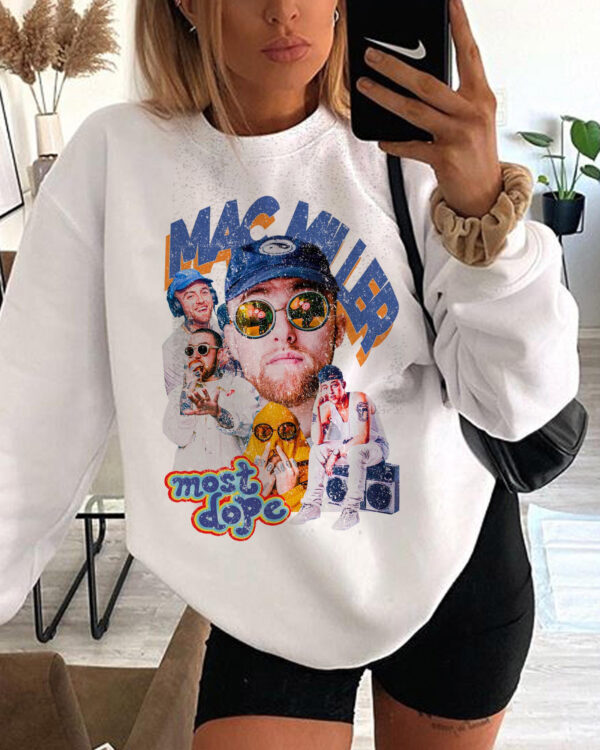 Mac Miller The Vintage Blue – Sweatshirt