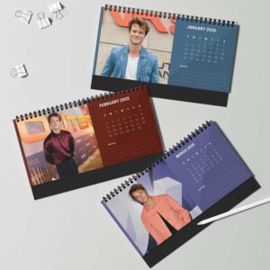 Rudy Pankow – Desk Calendar 2025