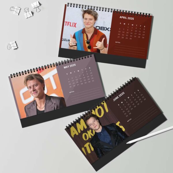 Rudy Pankow – Desk Calendar 2025