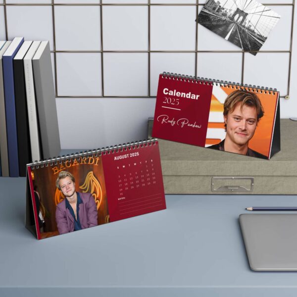 Rudy Pankow – Desk Calendar 2025