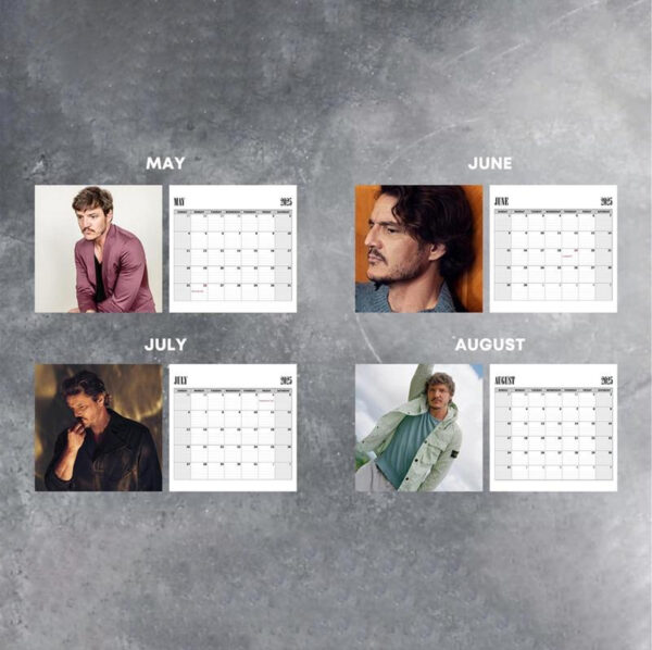 Pedro Pascal – Calendar 2025