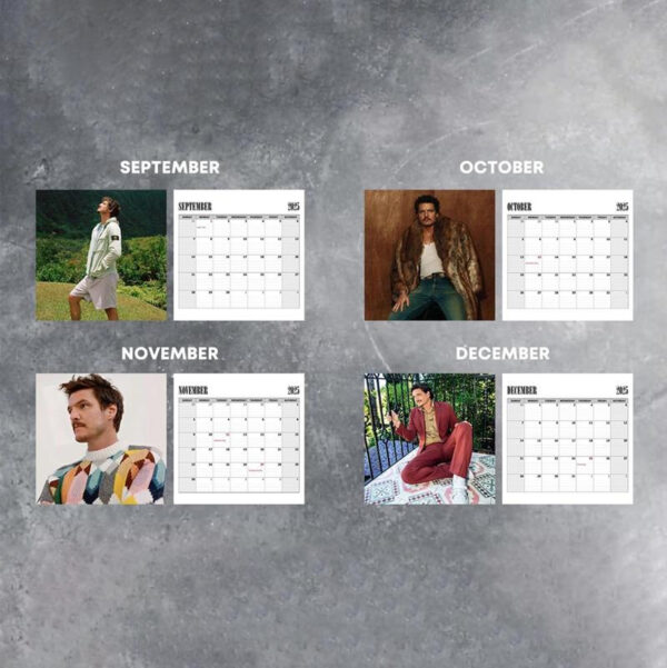 Pedro Pascal – Calendar 2025