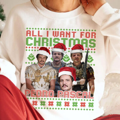 Pedro Pascal Ugly Christmas – Sweatshirt