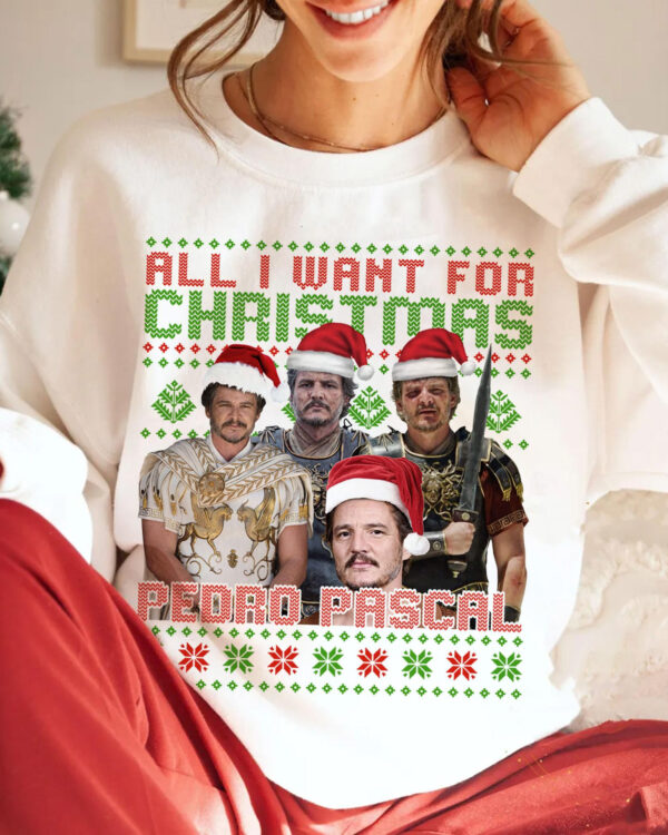 Pedro Pascal Ugly Christmas – Sweatshirt