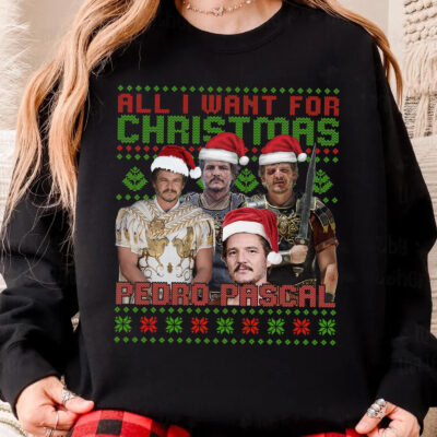 Pedro Pascal Ugly Christmas – Sweatshirt