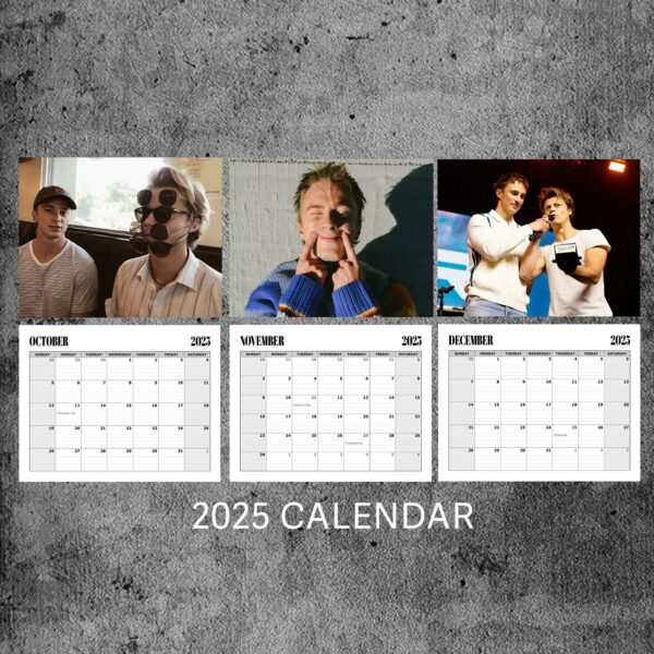 Drew Starkey and Rudy Pankow Calendar 2025