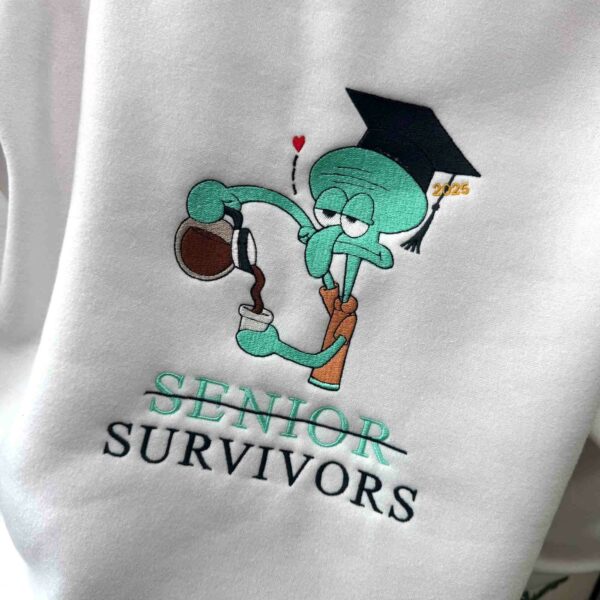 Graduation 2025 Customize Your Name – Embroidered Sweatshirt