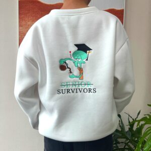 Graduation 2025 Customize Your Name – Embroidered Sweatshirt