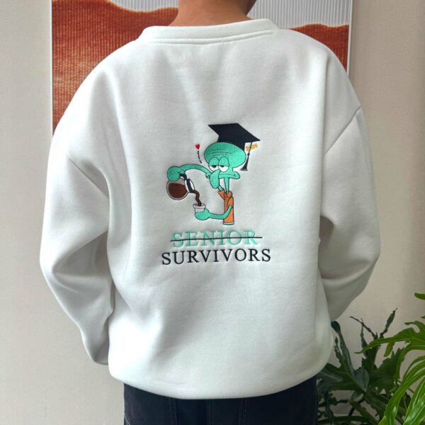 Graduation 2025 Customize Your Name – Embroidered Sweatshirt