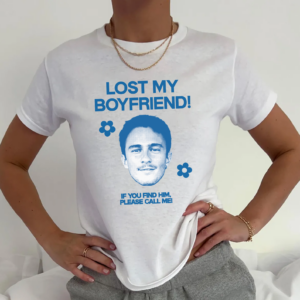 Lost My Boyfriend Baby Tee – Drew Starkey Version