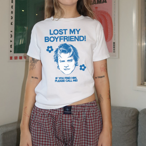 Lost My Boyfriend Baby Tee – Rudy Pankow Version