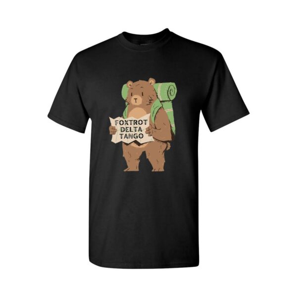 Fdt Resist Bear T-Shirt Foxtrot Delta Tango Anti 47, Bear National Parks Support – T-Shirt