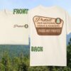 National Parks Of The USA T-Shirt, National Parks Camping – 2 Sides T-shirt