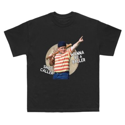 Wanna Be A Baller, Short Caller Sandlot T-Shirt