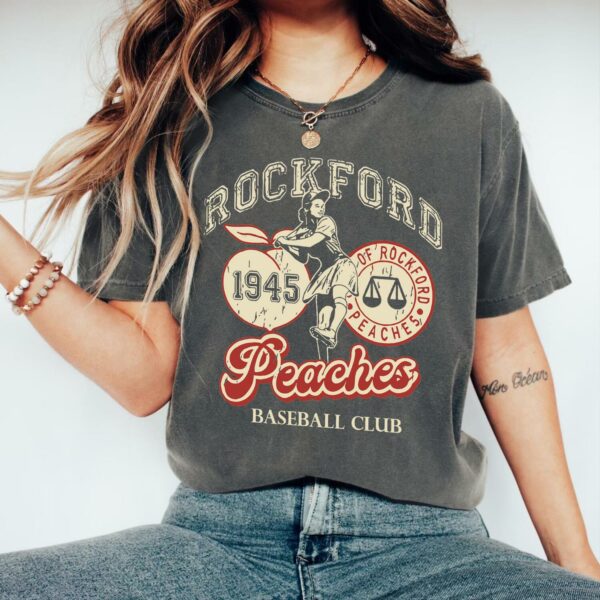 Rockford Peaches Comfort Colors  T-shirt