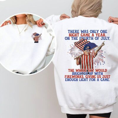 The Sandlot Hambino 4th of July  2 sides T shirt