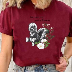 He Can Call Me A Flower BamBii Shirt, Magic Kingdom Holiday, Matching Family Shirts