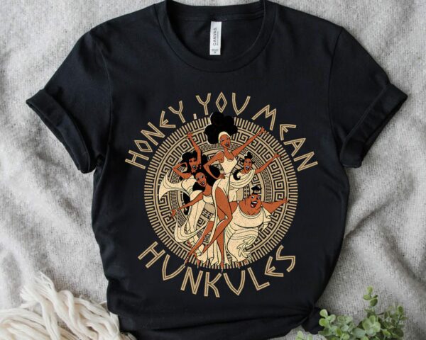 Diva The Muses Honey You Mean Hunkules Retro 90s Herculess Shirt, Unisex T-shirt Family, Matching Family Shirts, Vacation Trip Sweatshirt, Trip shirt, Trip Unisex T-shirt Family, Birthday Gift